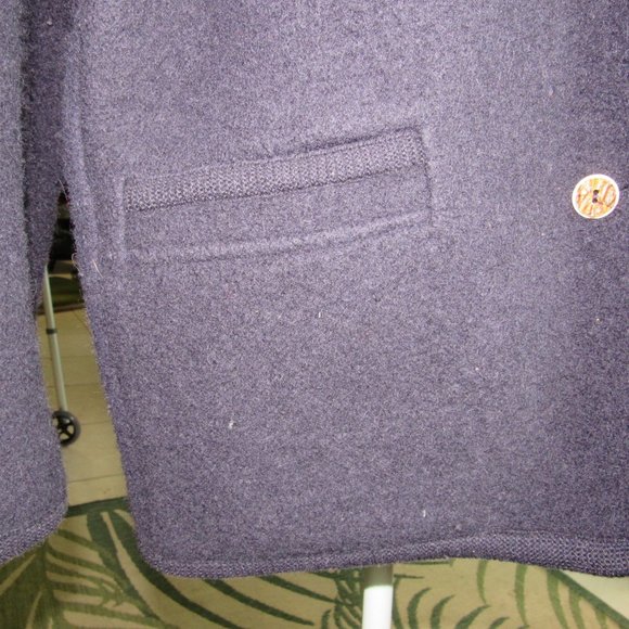 Navy Geiger jacket size 40/L/US 10 - Picture 3 of 9